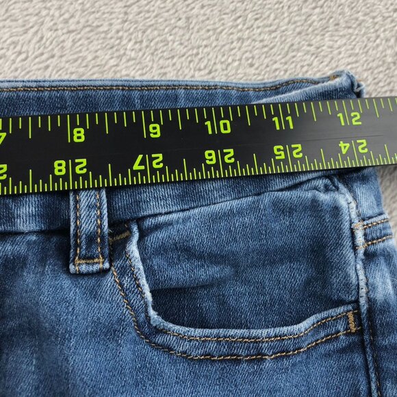 2 American Eagle Women Jeans Size 00 Lot Of Two Distressed Blue Denim Skinny Leg - Picture 5 of 16